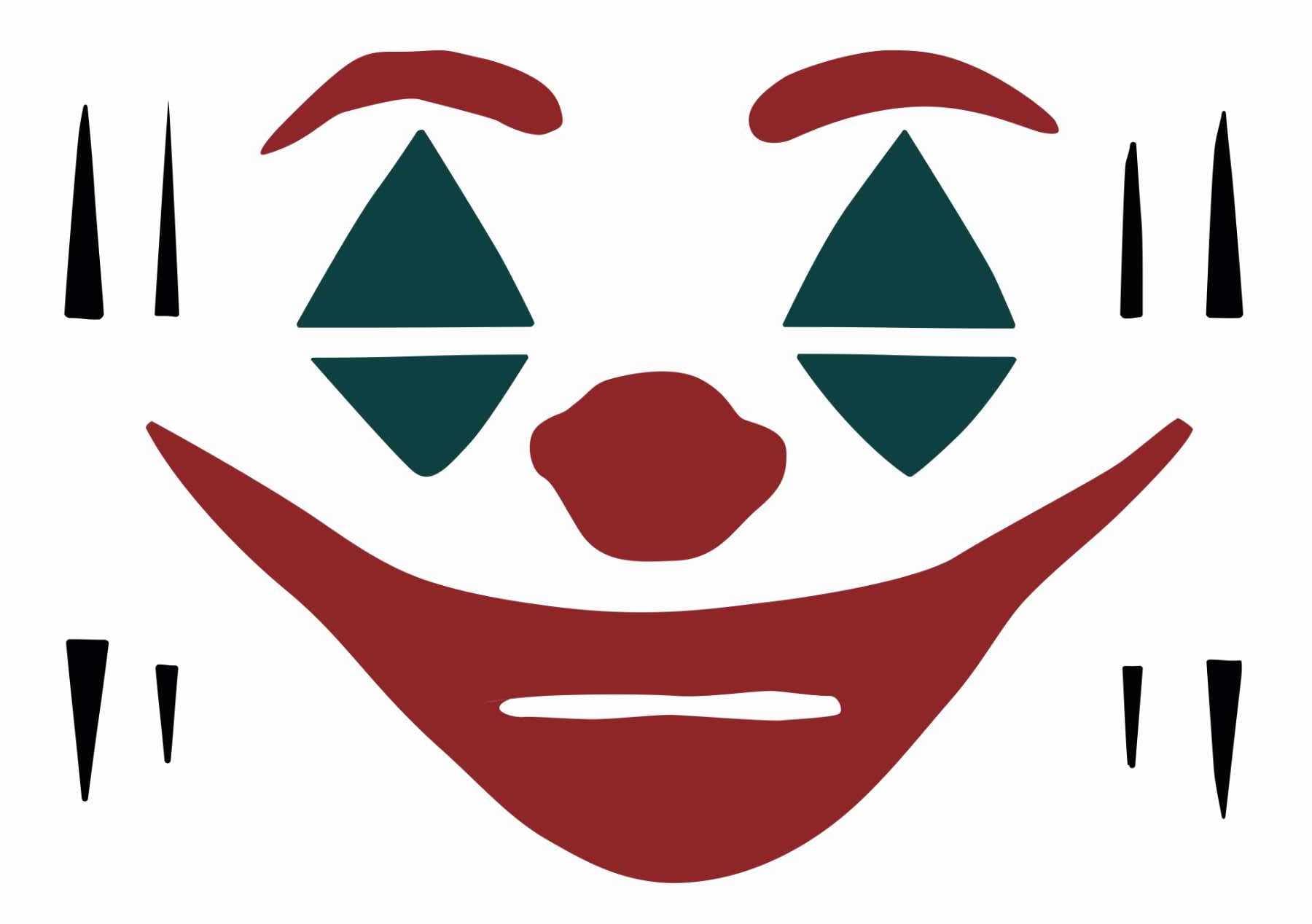 Tatuajes Temporales de Joker: Folie à Deux en Hoja A5 de Like Ink. Disfrázate como el Joker y Harley Quinn.